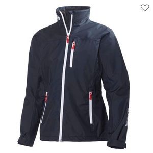 Black Helly Hansen Waterproof Jacket